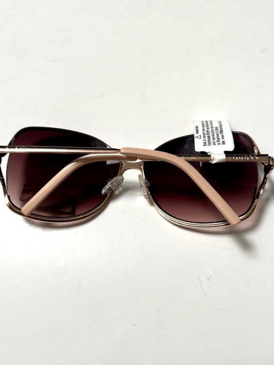 New GUESS Butterfly Oversized Sunglasses GO00040 Cut Out Pink Rhinestone main image 5